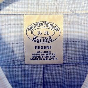 16 neck 36 chest regent model brooks brothers like new